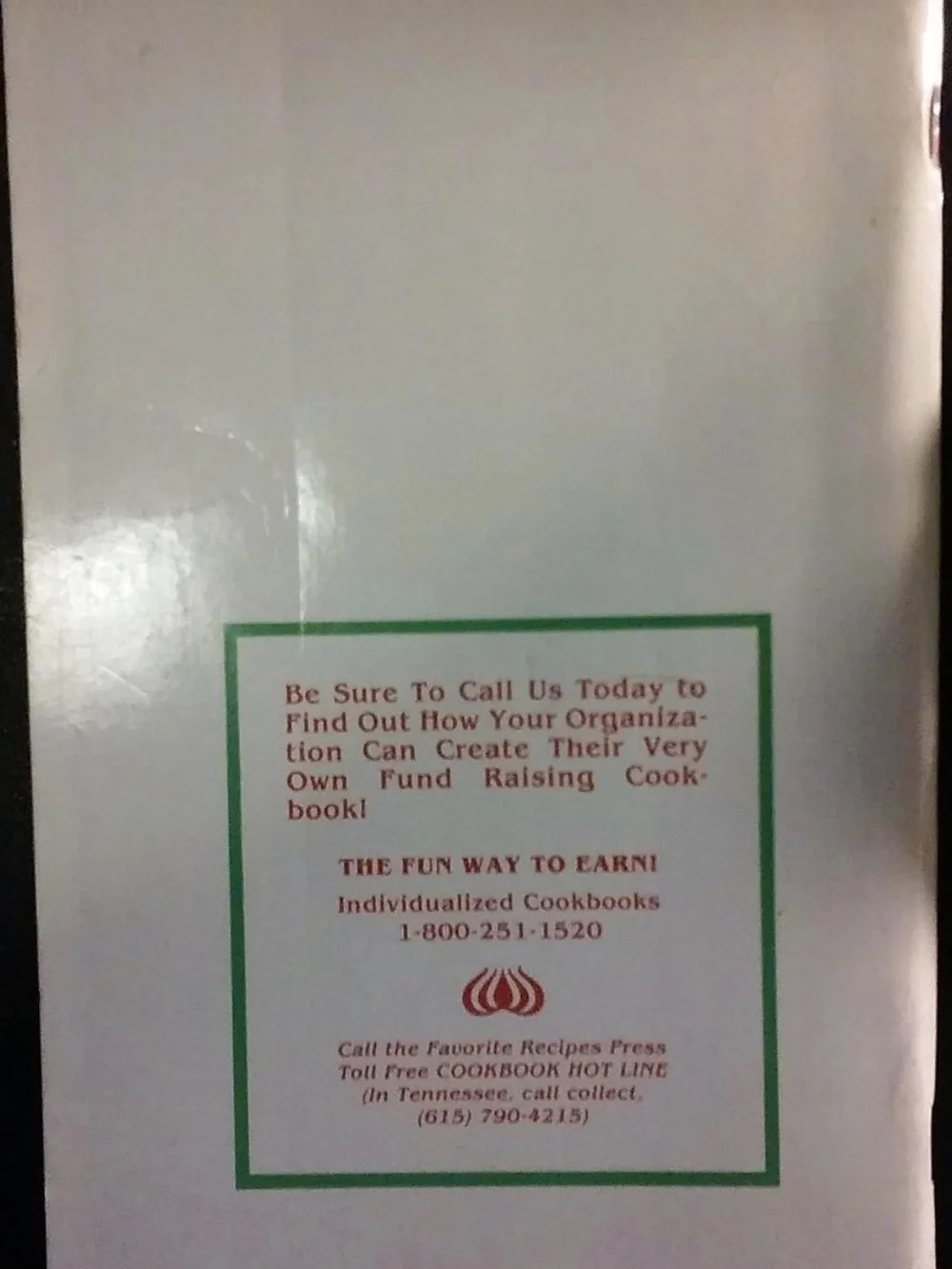 Vintage 128 Page Cake Cookbook -